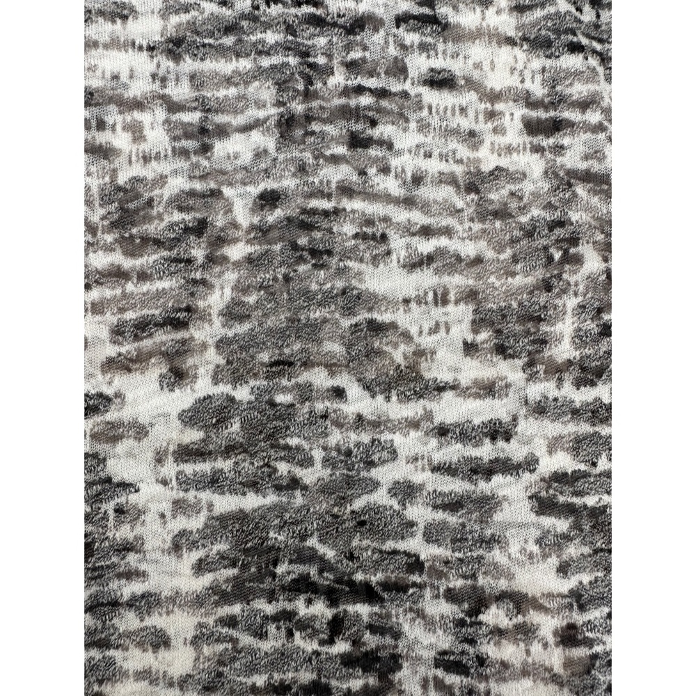 Lna Python Print Burnout Semi Sheer Boxy Crew Nec… - image 4